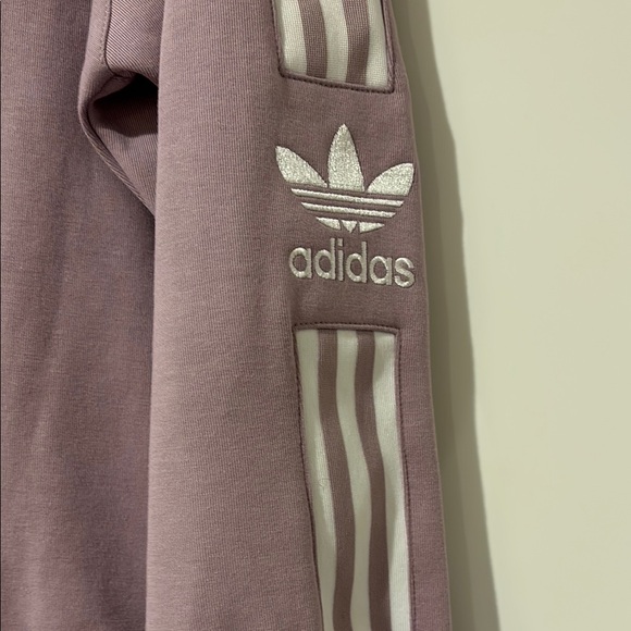 Adidas Purple Half-Zip Sweater - Picture 2 of 5
